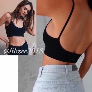 Low Back Seamless Minimalist Bralette